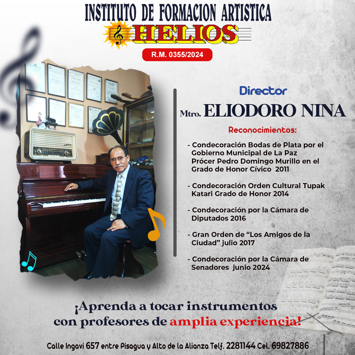 Director Eliodoro Nina
