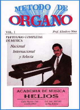 Portada de Método para Órgano Vol. 1
