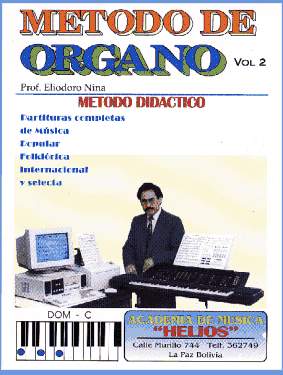 Portada de Método para Órgano Vol. 2