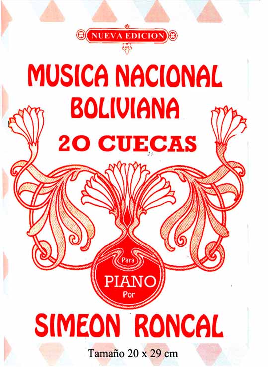 Portada de Música Nacional Boliviana: 20 Cuecas