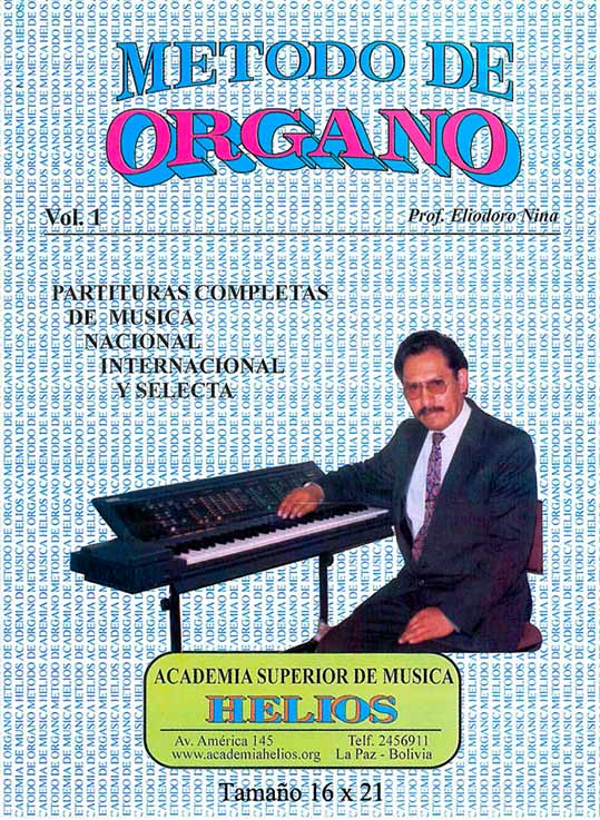 Portada de Método para Órgano Vol. 1 Vol. 1