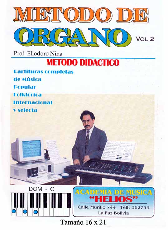 Portada de Método para Órgano Vol. 2 Vol. 2