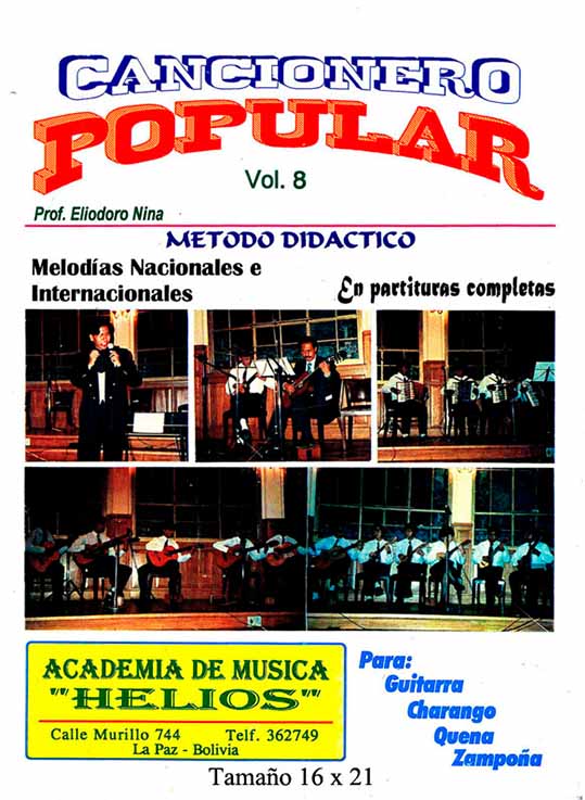 Portada de Cancionero Popular Vol. 8