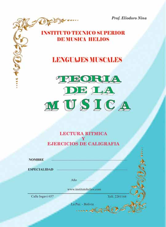 Portada de Teoría de la Música